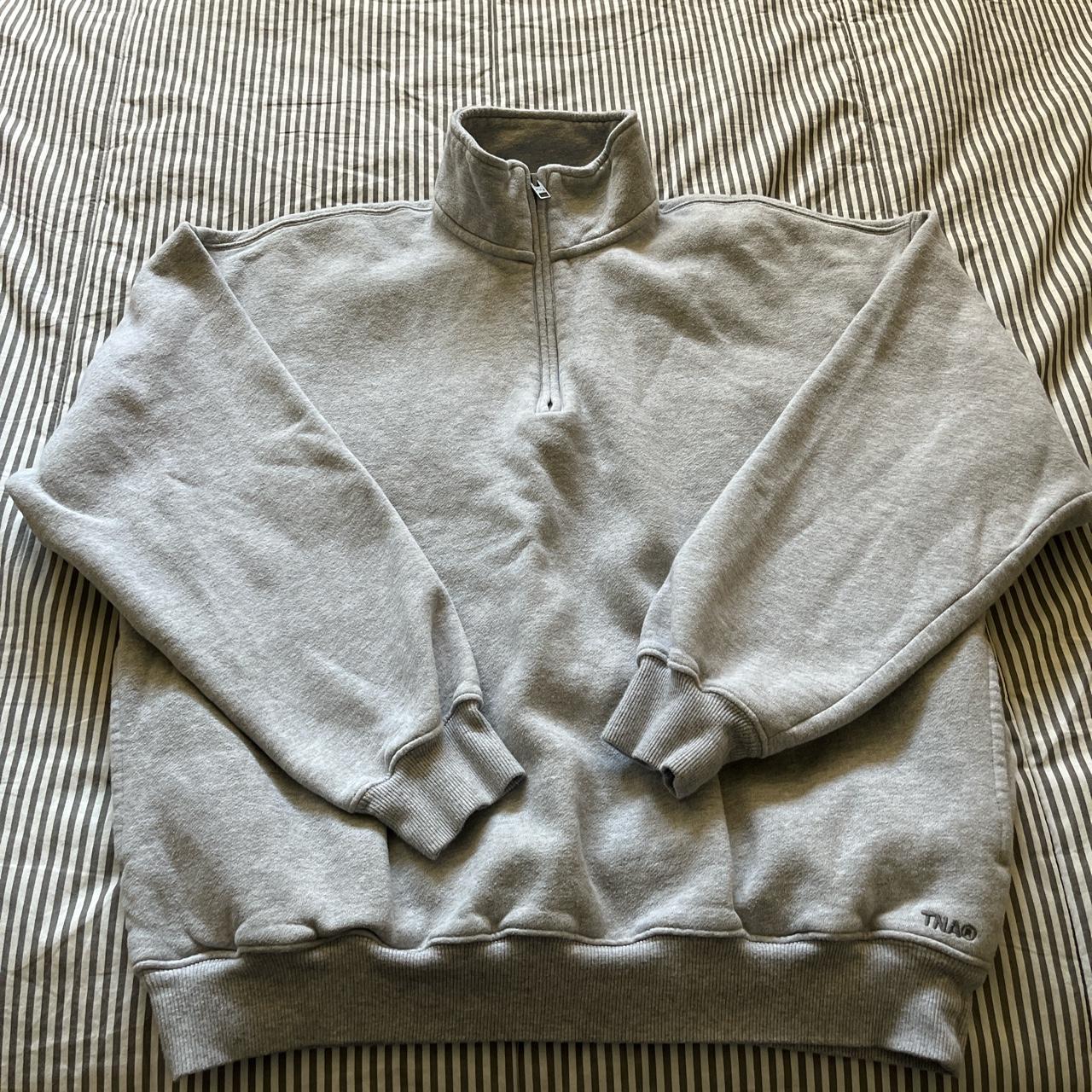 Aritzia Women's Grey Sweatshirt | Depop