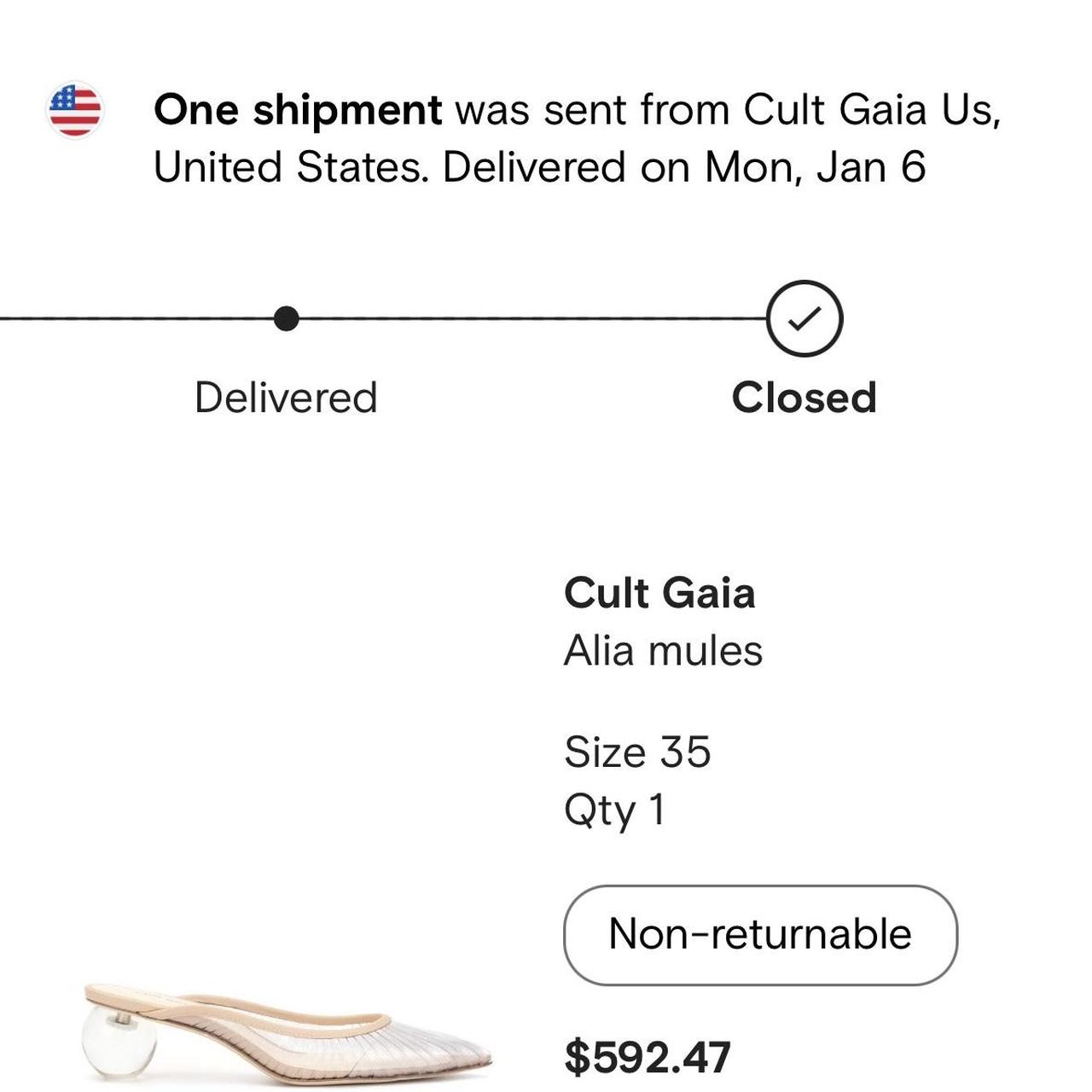 Cult gaia hot sale alia mules