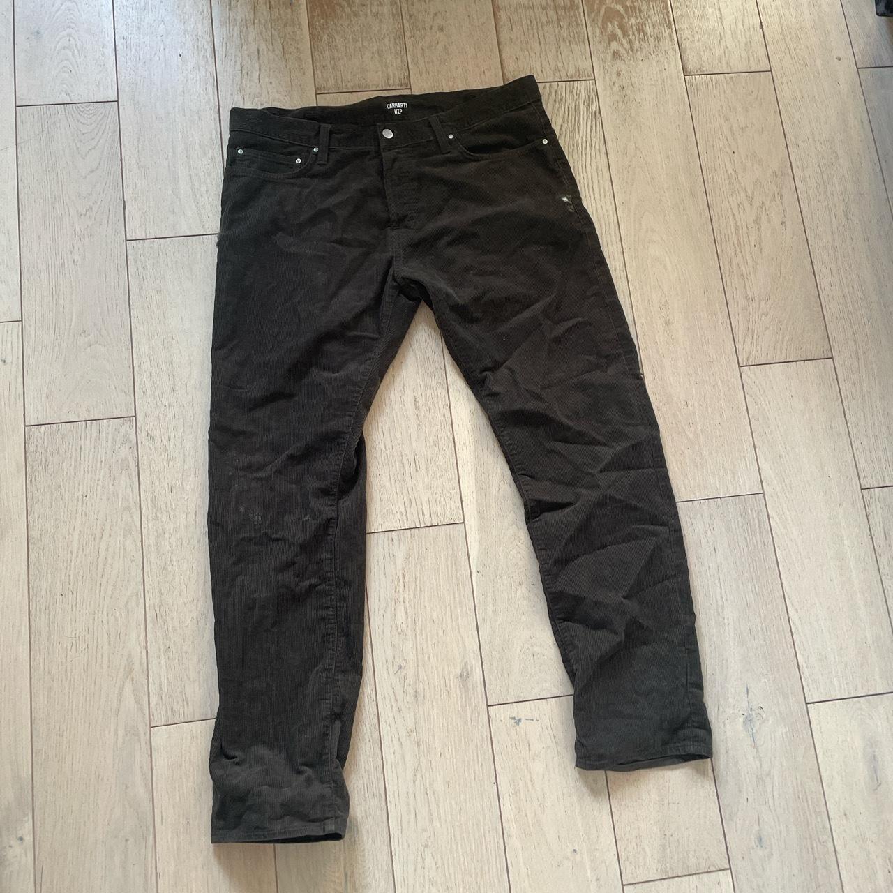 Carhartt corduroy trousers Slight signs of use but... - Depop