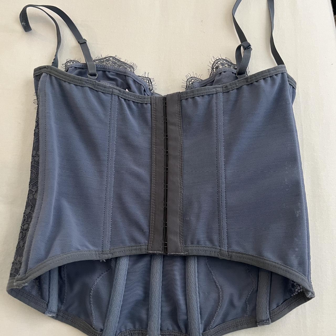 Modern love corset in the color slate. Size small.... - Depop