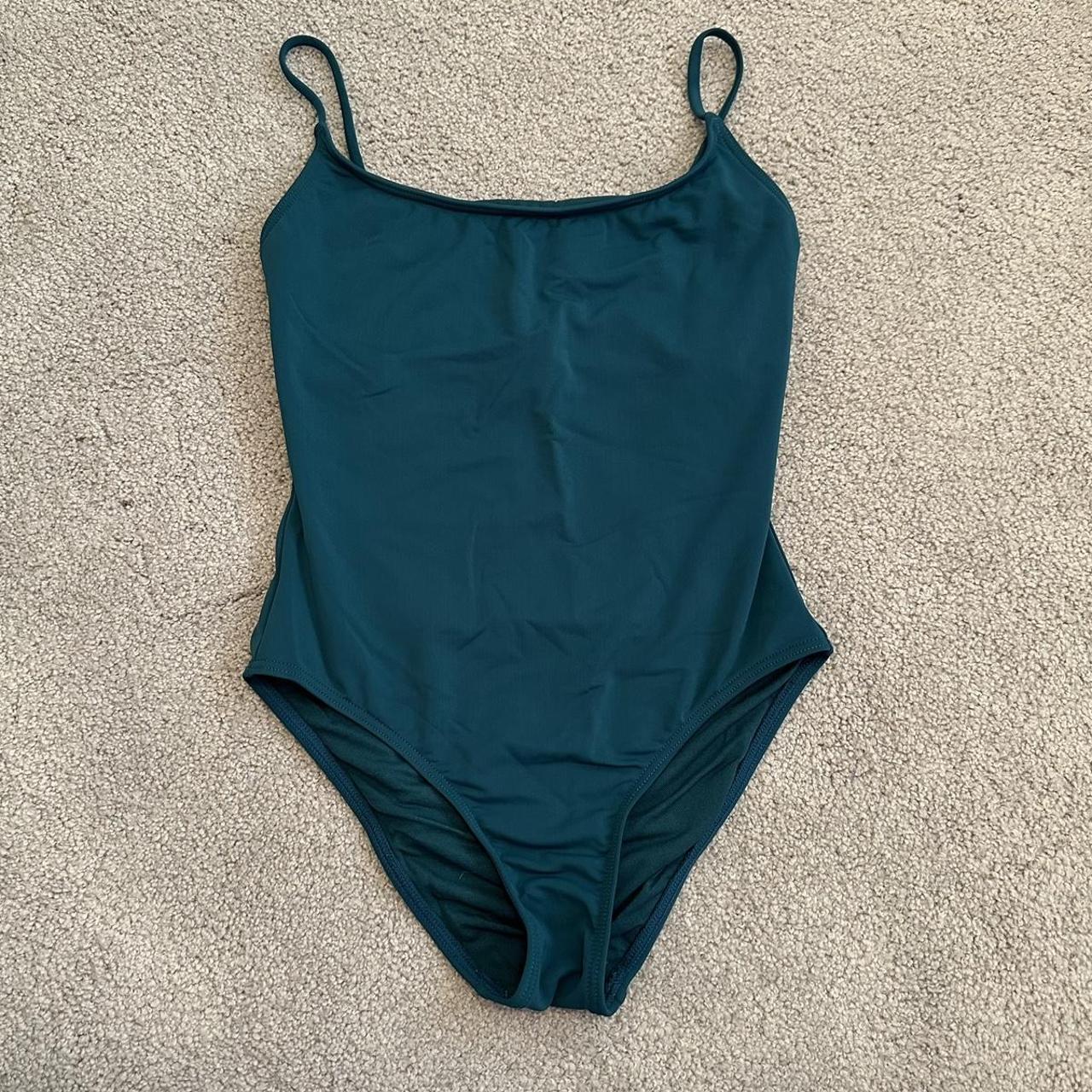 Swim Systems Teal One Piece Swimsuit Worn One Time... - Depop