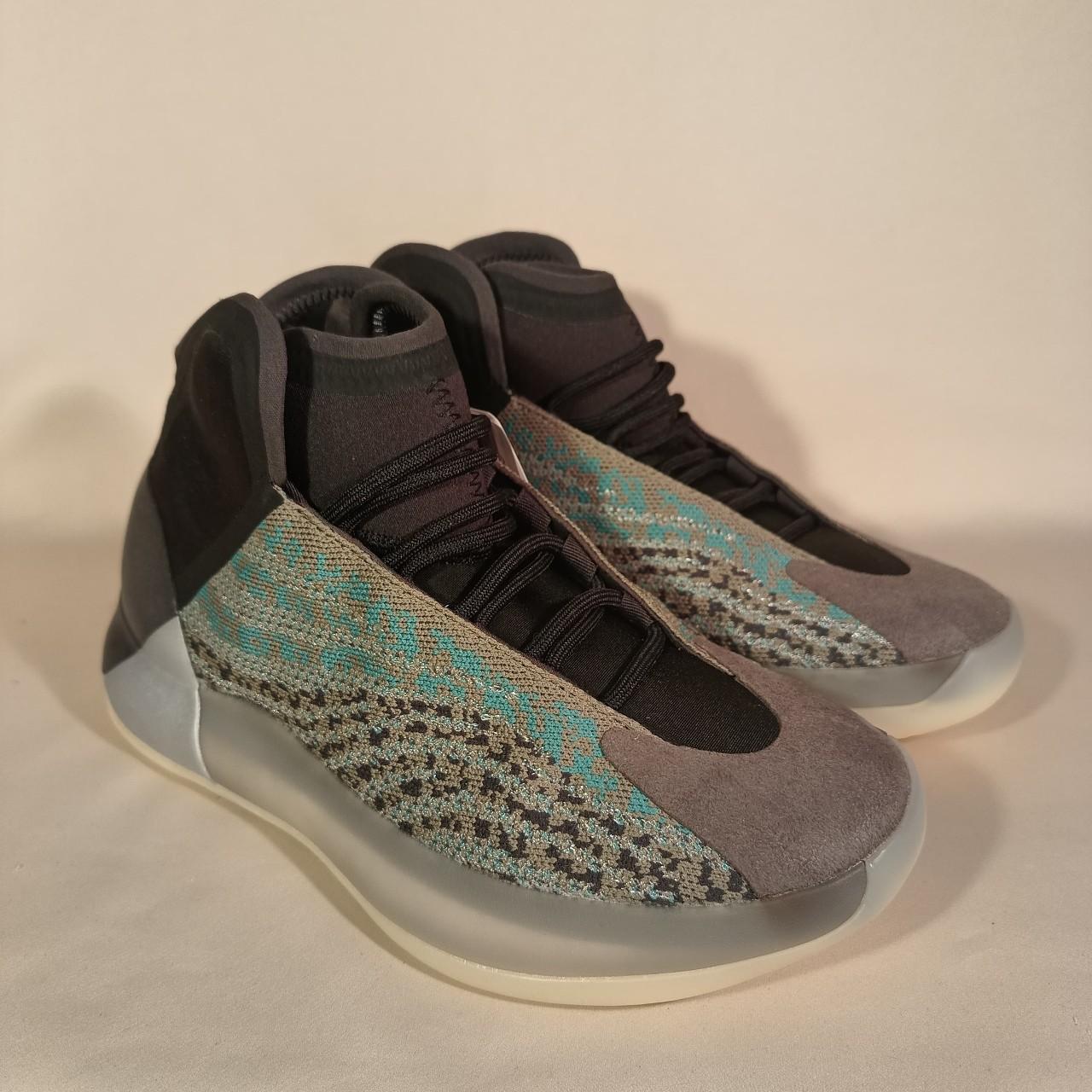 Adidas Yeezy QNTM Teal Size 7.5UK 41⅓EU Basketball... - Depop