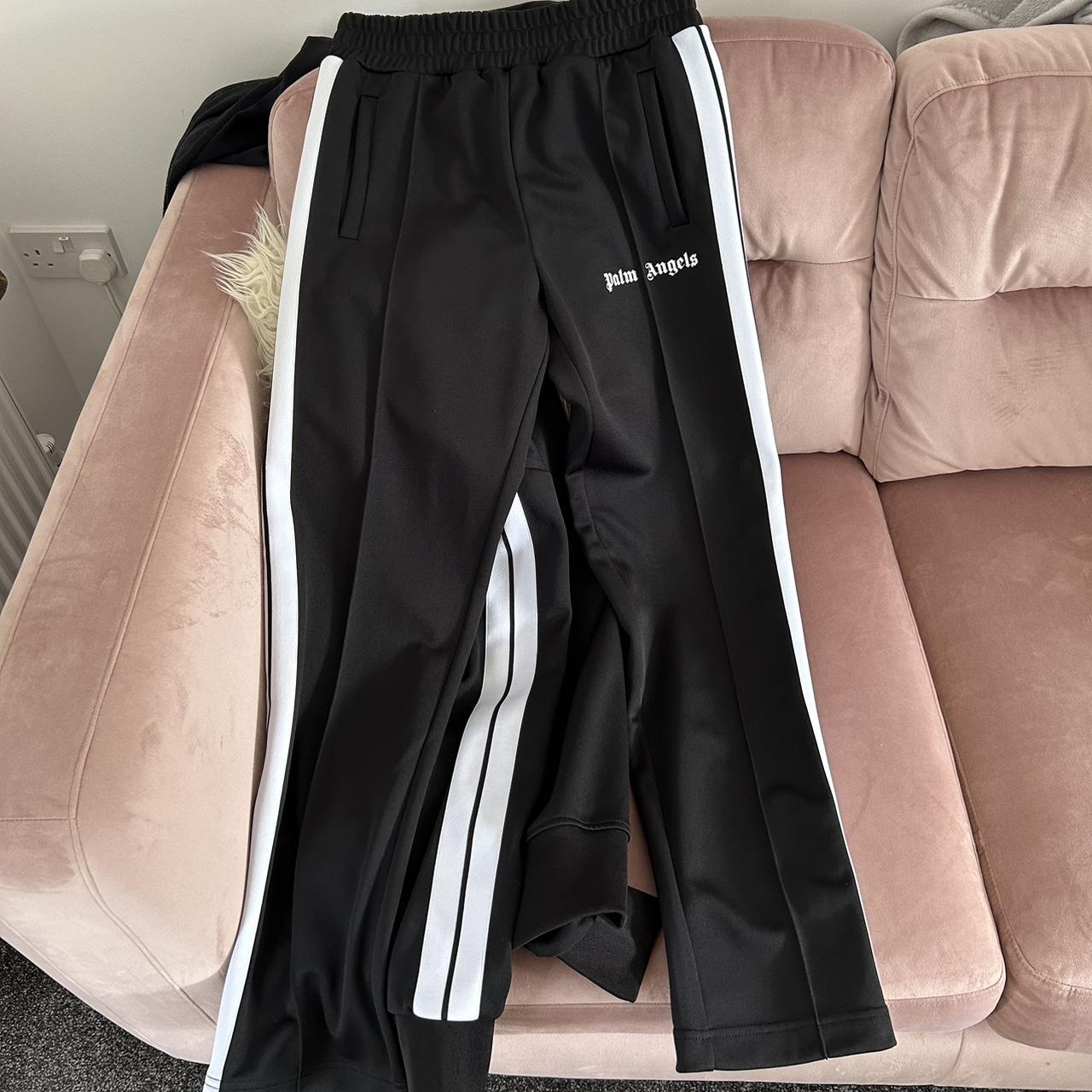 Palm Angels Tracksuit bottoms, worn only on 3... - Depop