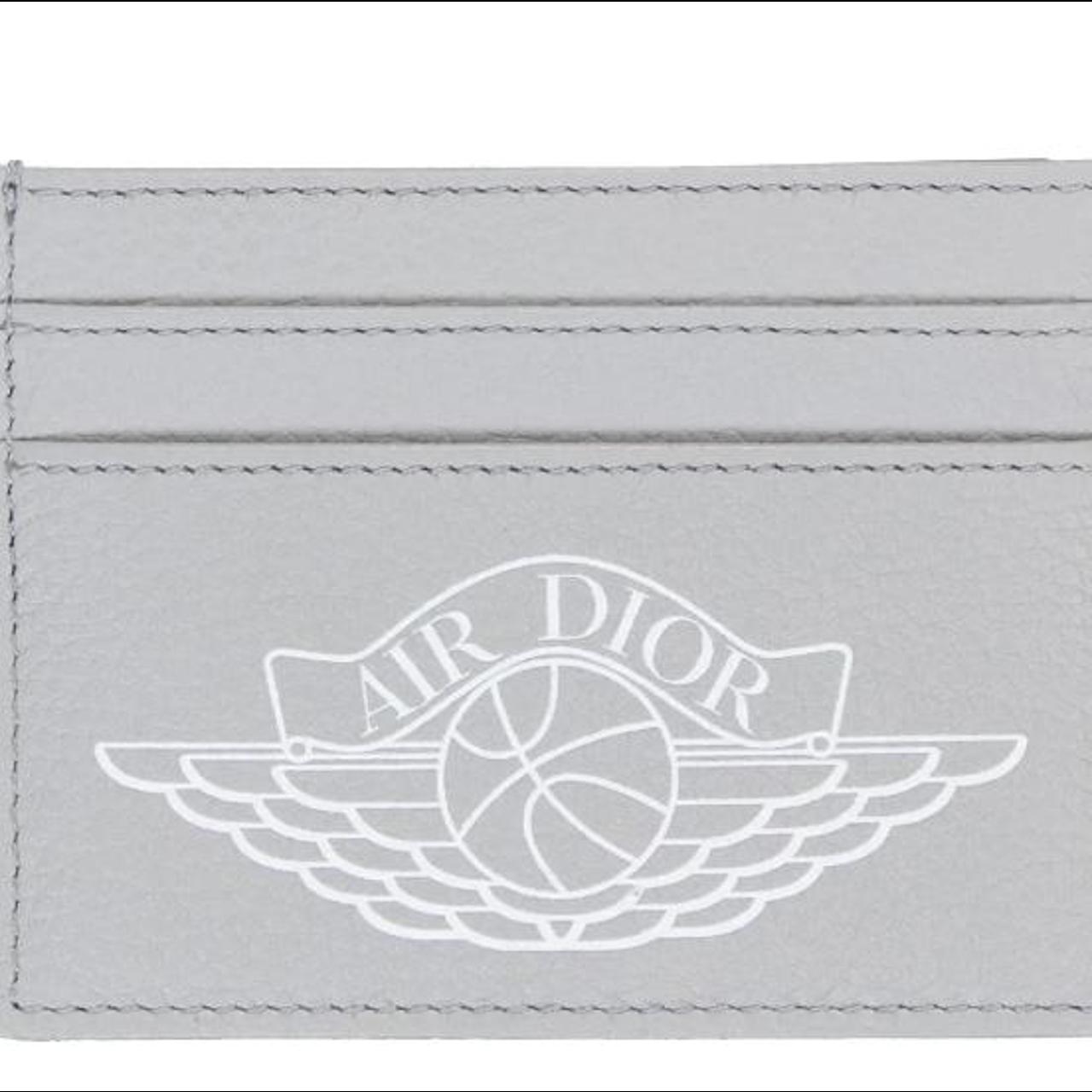 Dior Men's Grey and White Wallet-purses | Depop