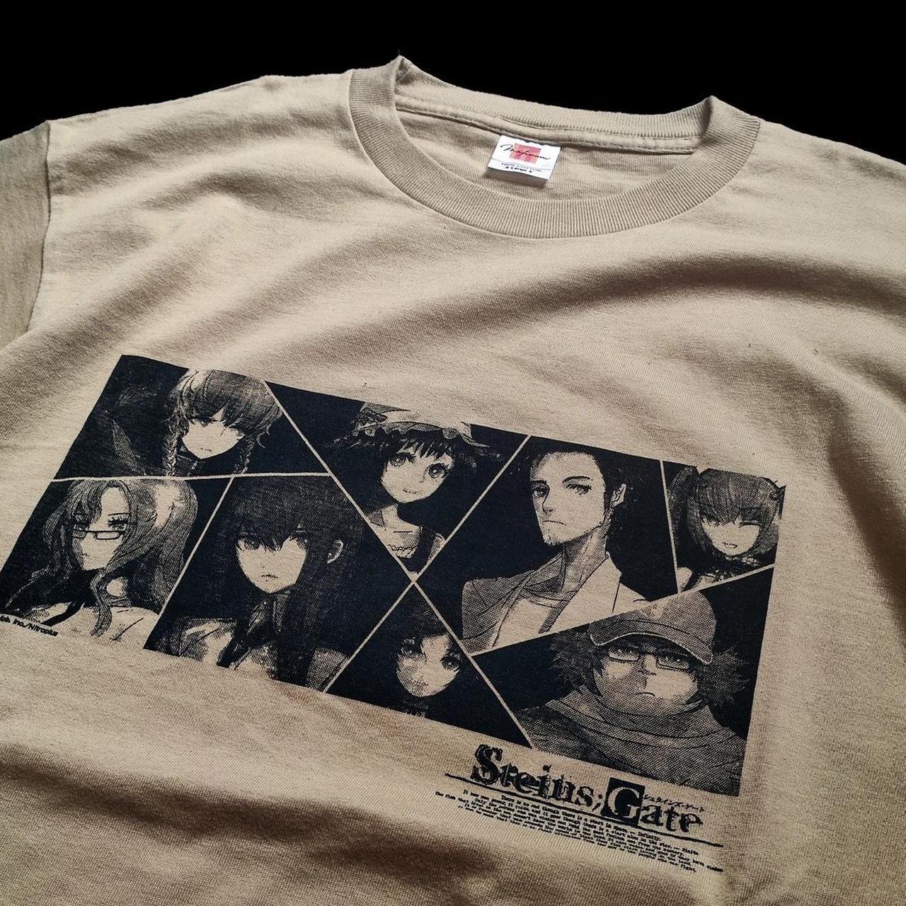 vintage authentic steins gate shirt from the 77th | Depop