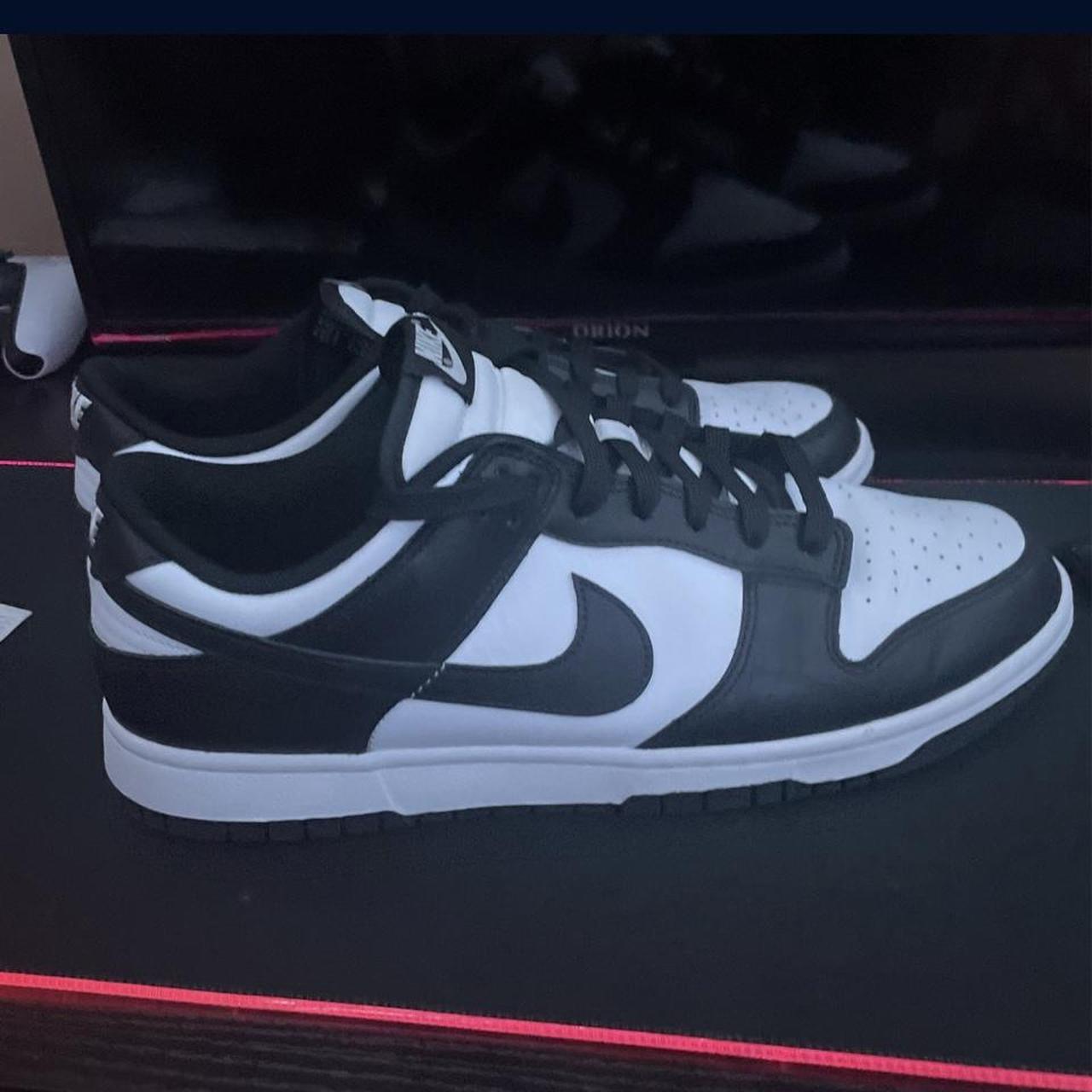 nike open top trainers