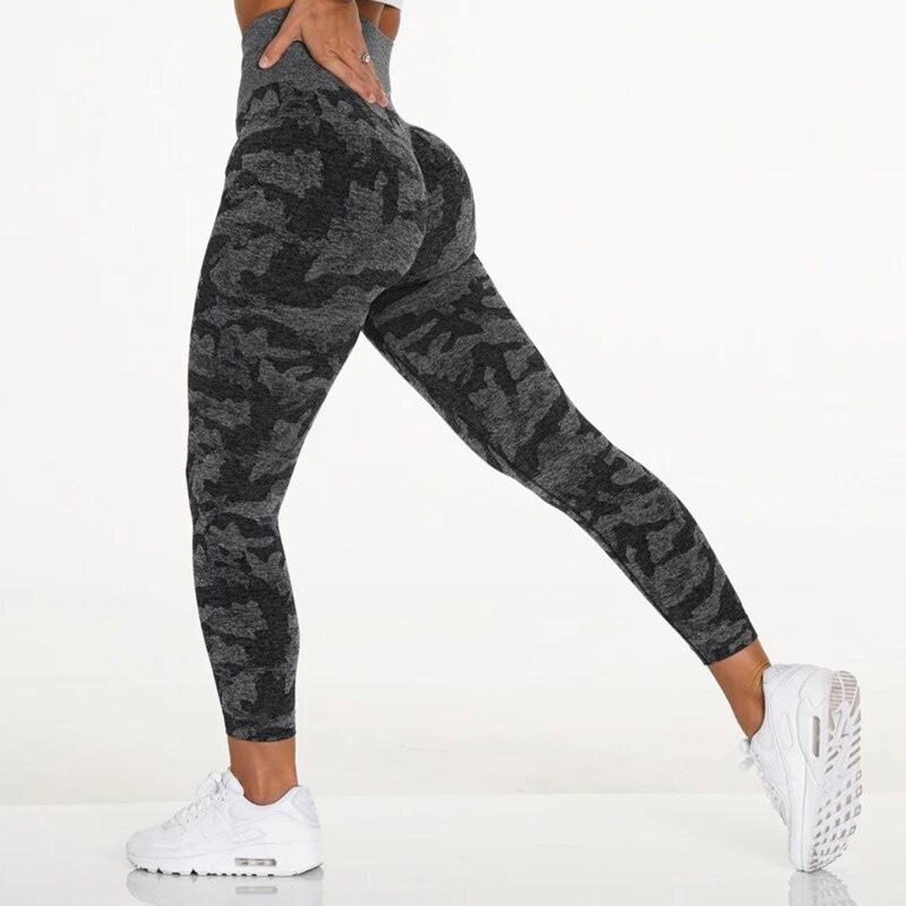 Black and grey camo leggings hotsell