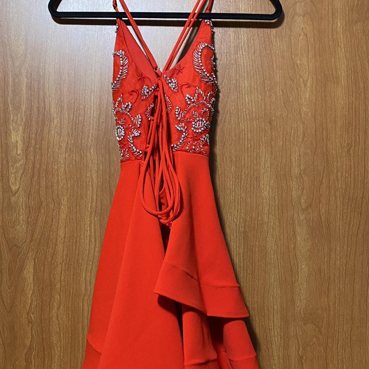 B Darlin Women's Red Dress | Depop