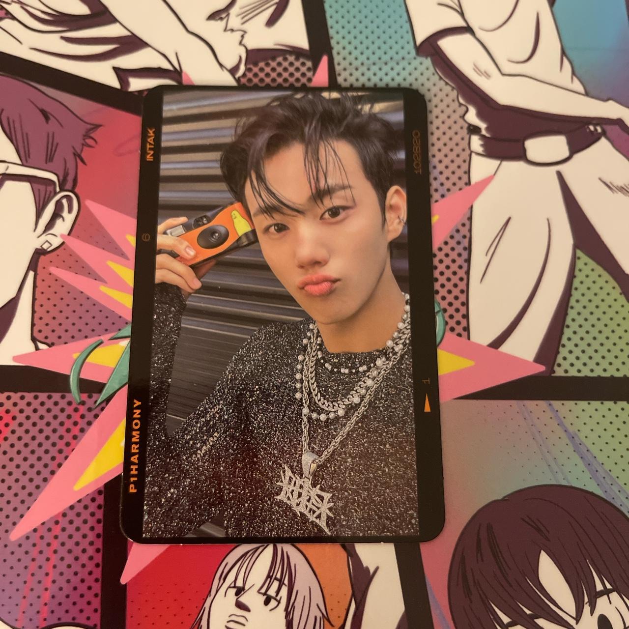 Intak P1harmony Killin it photocard WTT for theo Depop Intak P1harmony Killin it photocard WTT for theo Depop