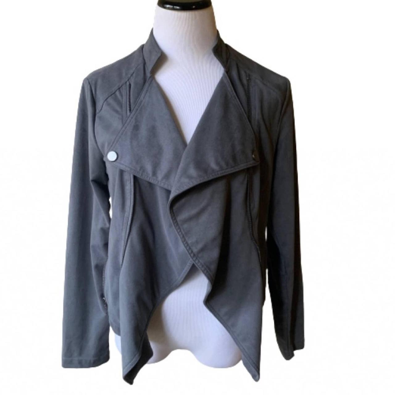 Womens grey hotsell waterfall jacket