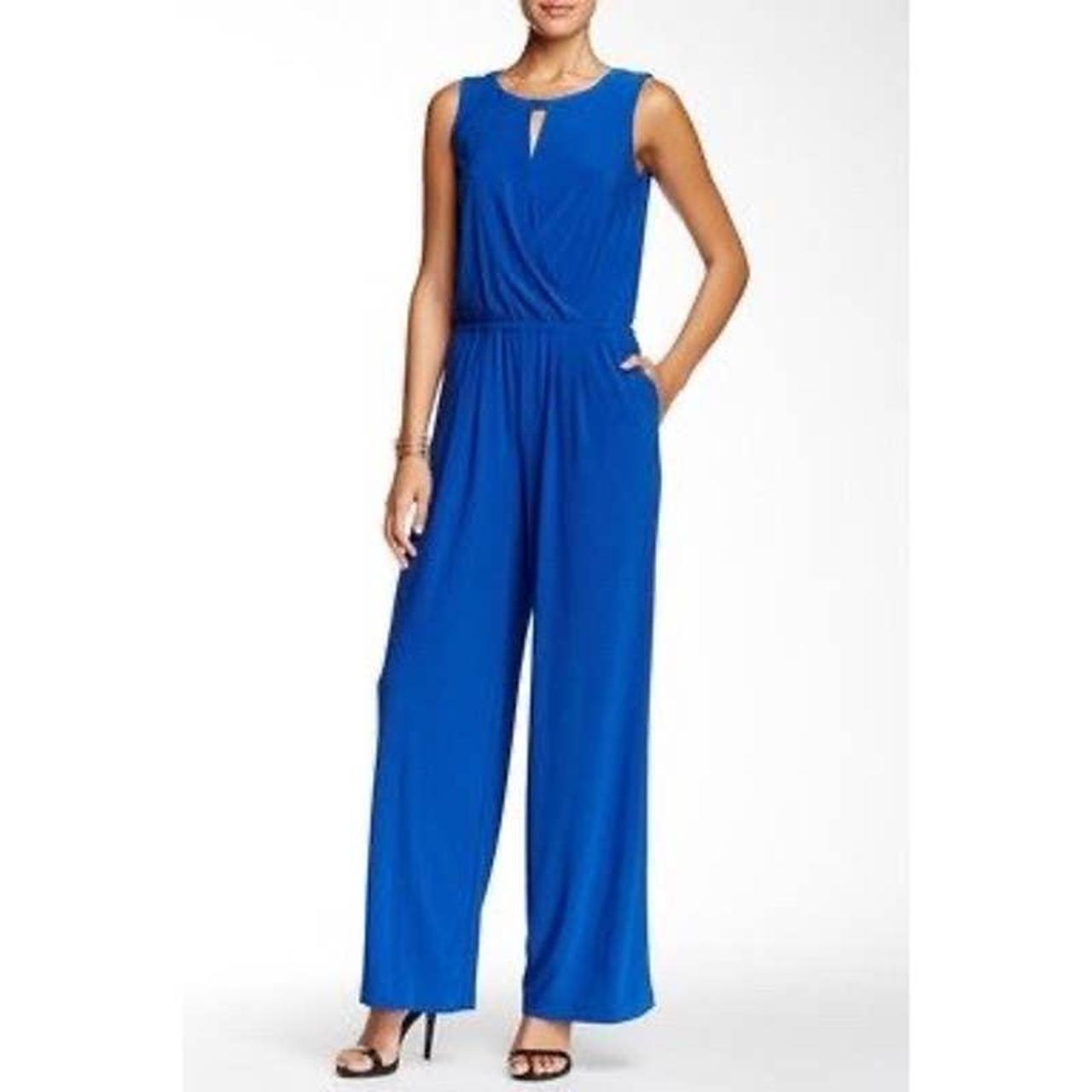 ‘WEST’ Jumpsuit - Royal Blue