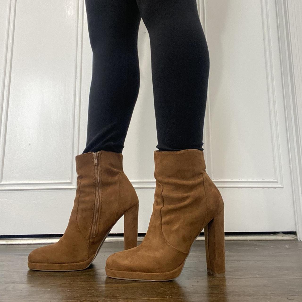 Forever 21 brown on sale booties