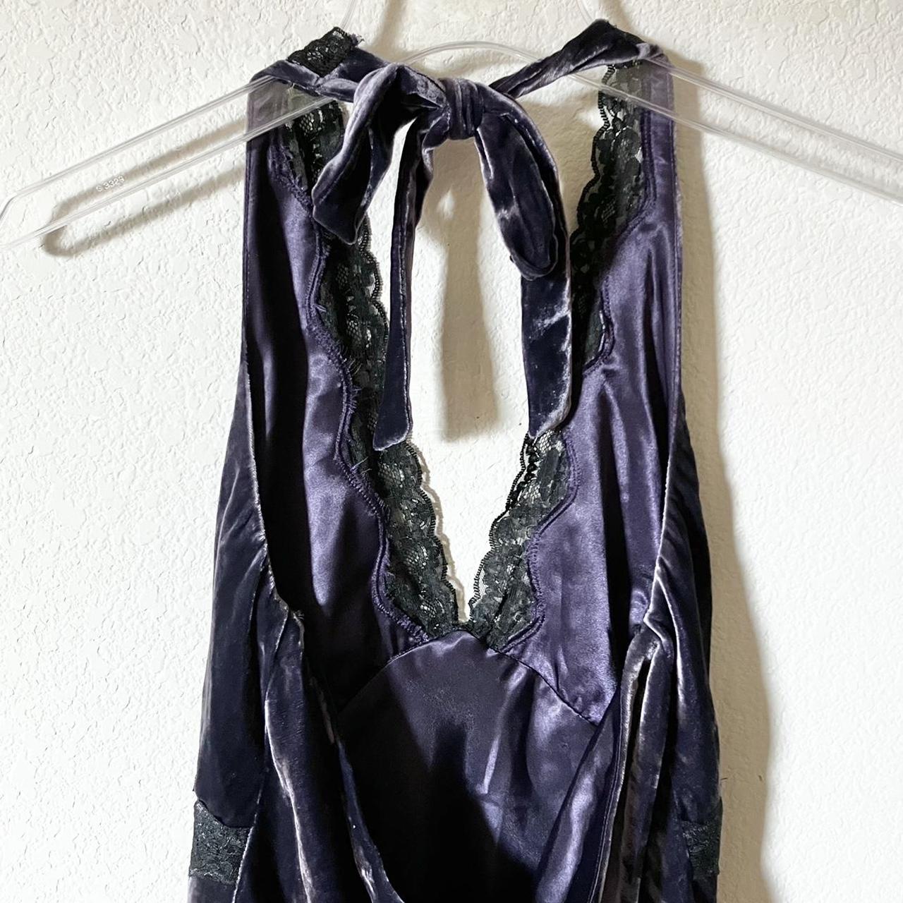 Laundry by Shelli Segal Women's Purple and Black Vest (3)