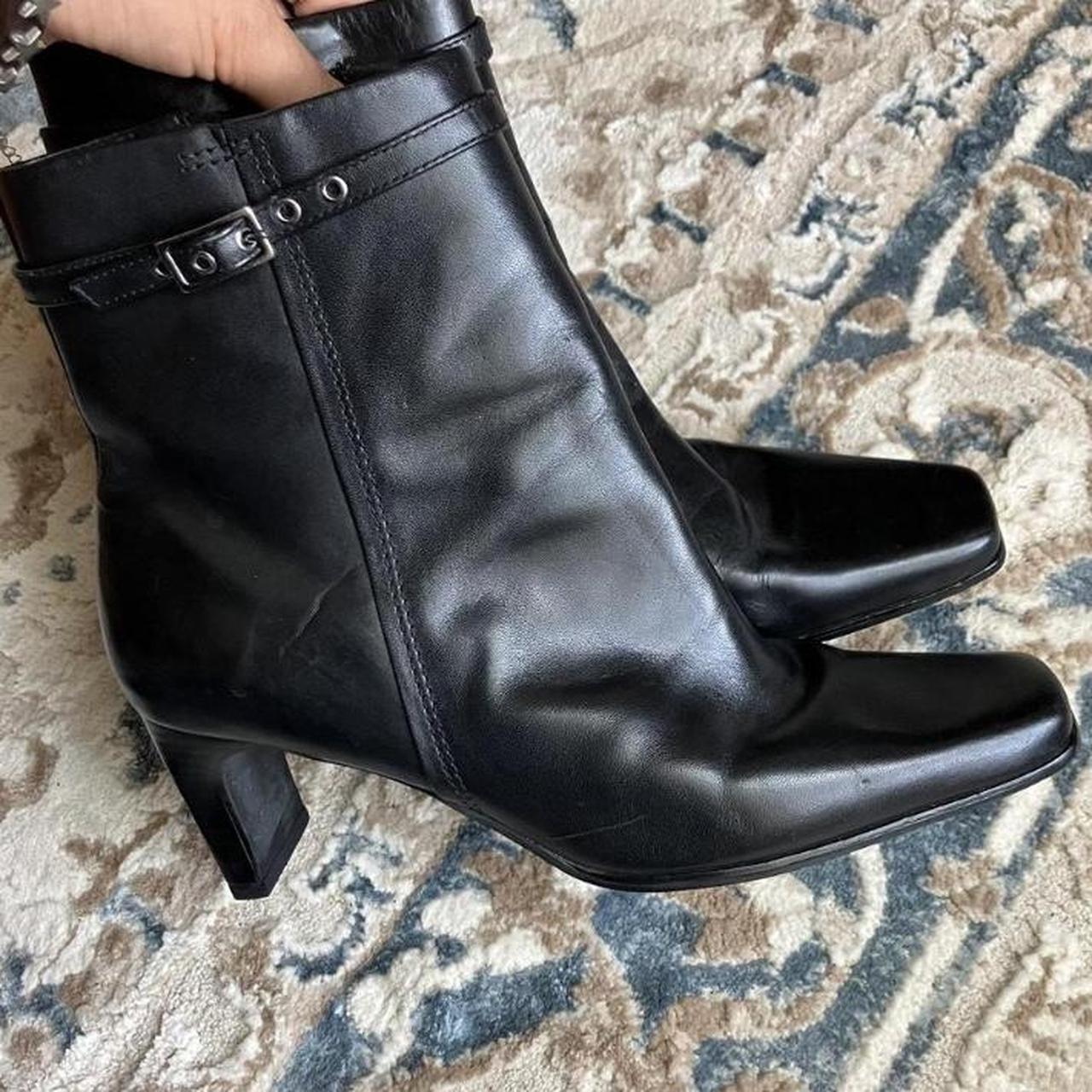 Liz claiborne black boots hotsell