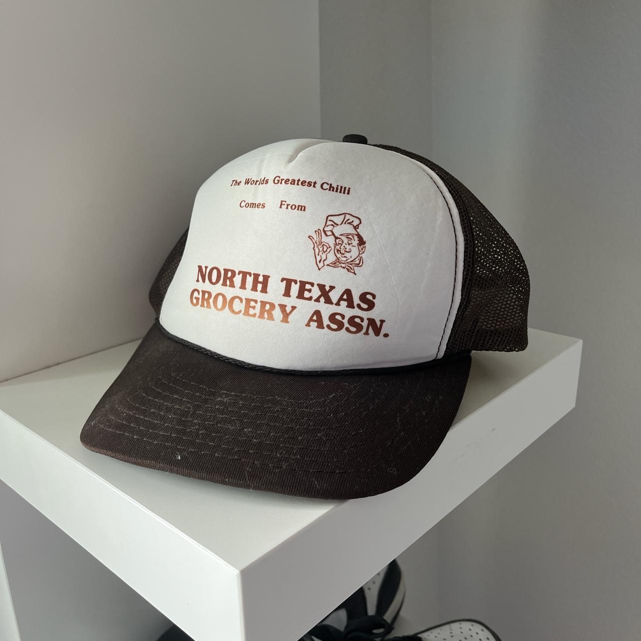 PacSun Men's Brown and White Hat