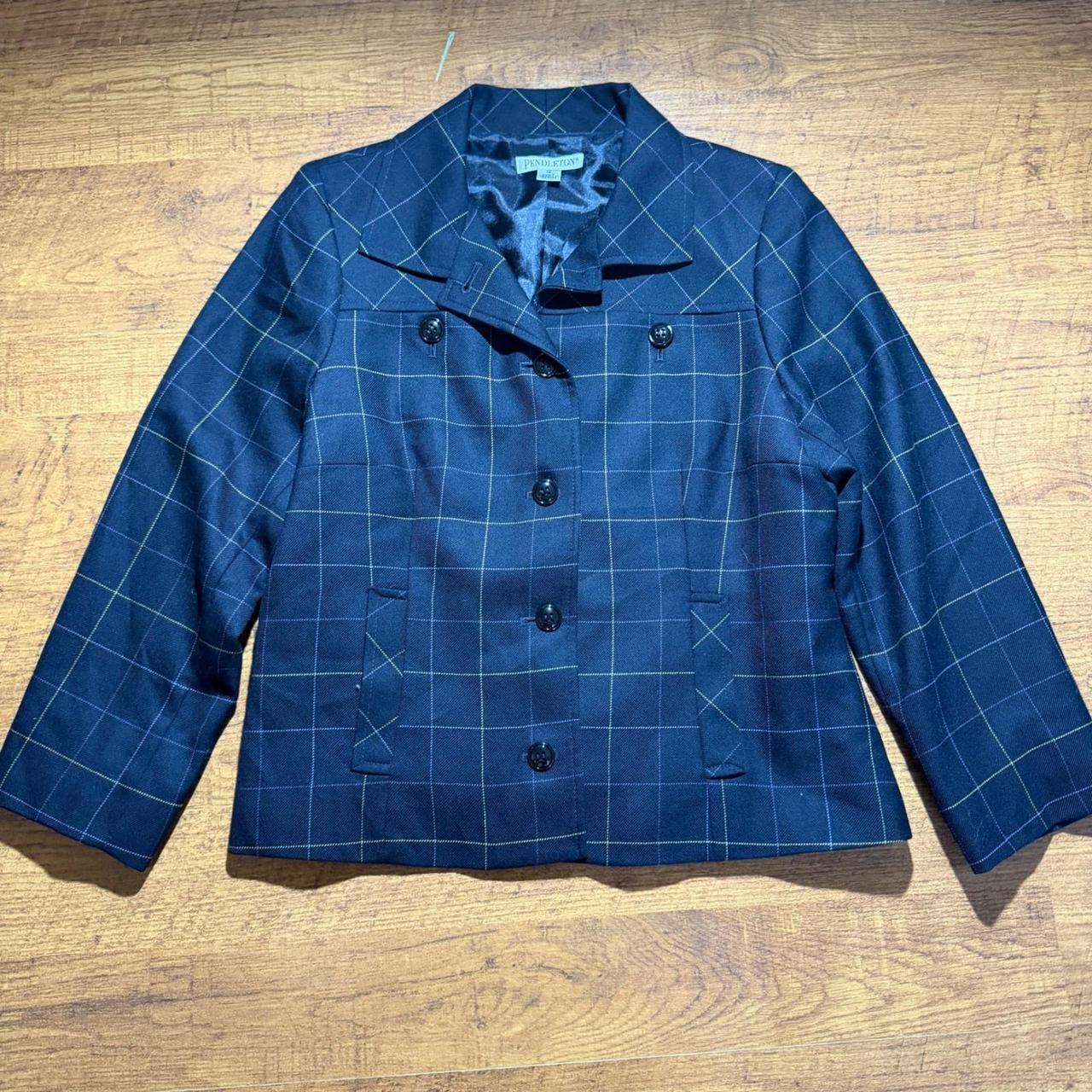 Pendleton Women's Tailored jacket - Yellow/Black … - image 1