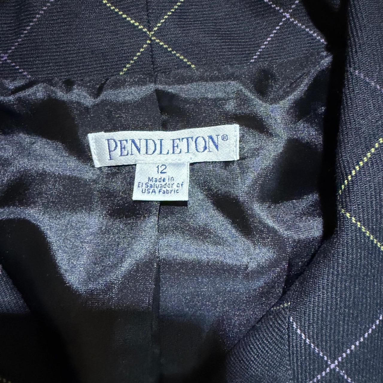 Pendleton Women's Tailored jacket - Yellow/Black … - image 3