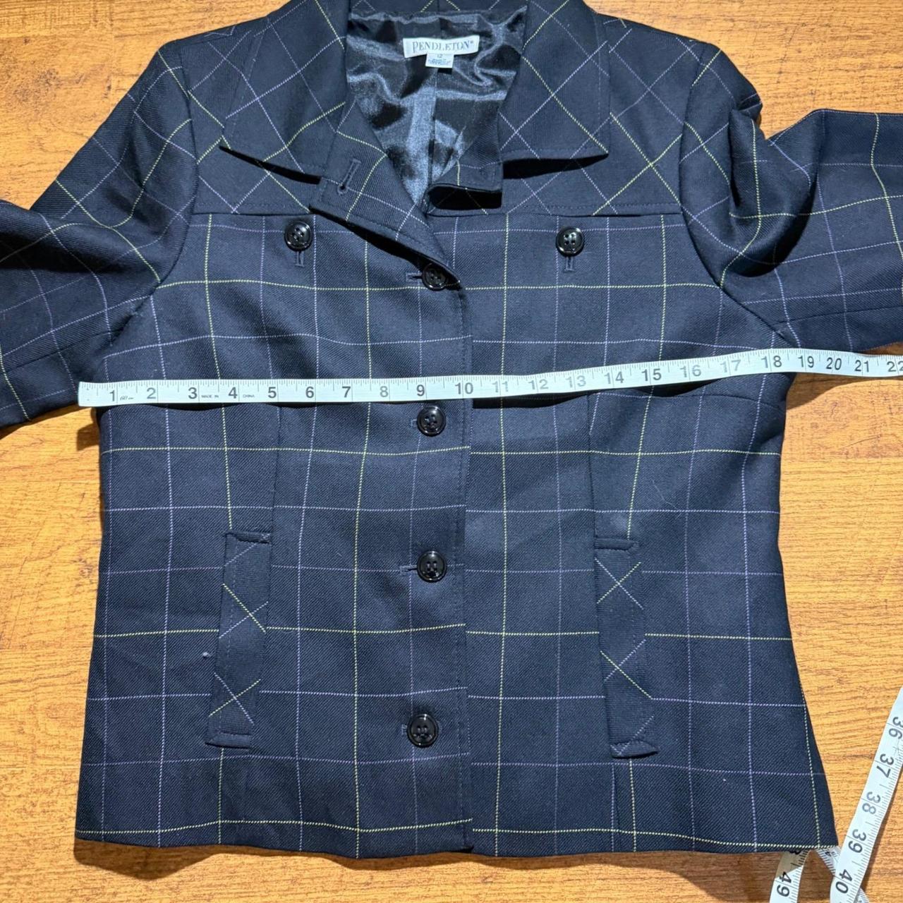 Pendleton Women's Tailored jacket - Yellow/Black … - image 4