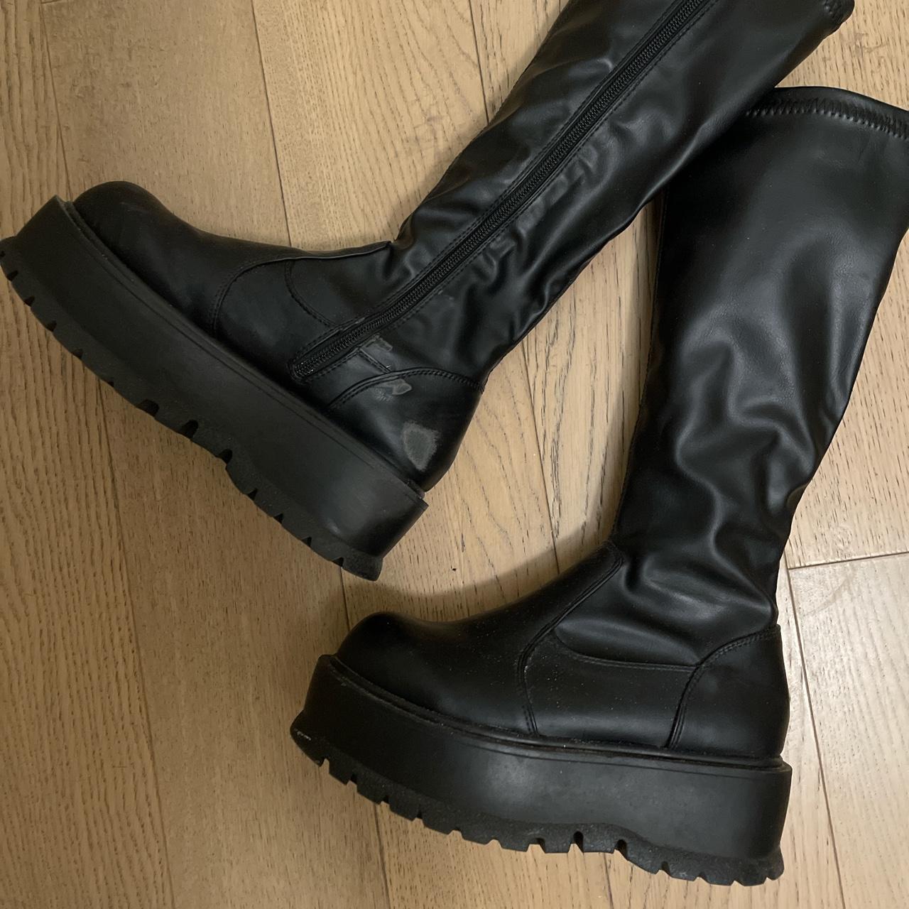 Demonia Women's Black Boots (4)