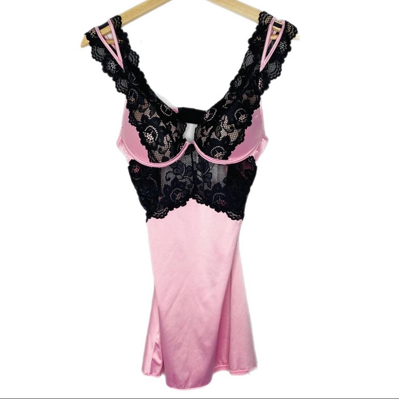 Oh La La Cheri Women's Pink and Black Pajamas