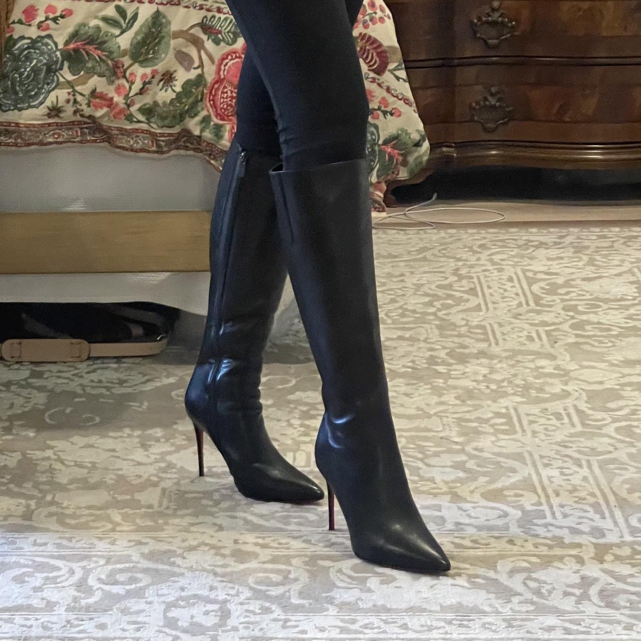 louboutin black boots