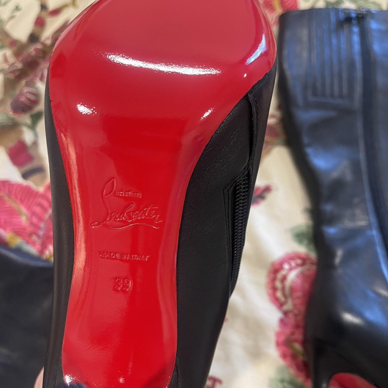 louboutin black boots