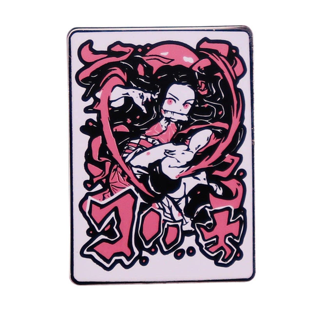 Nezuko Demon Slayer Pins Pinfo ➝ DjoischDesign ➝ - Depop