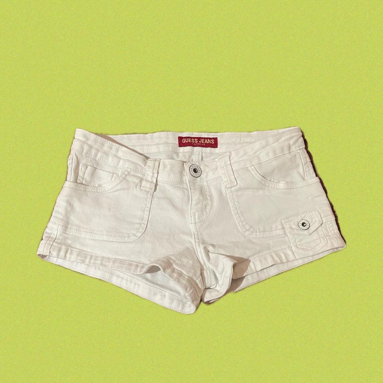 White 2024 guess shorts