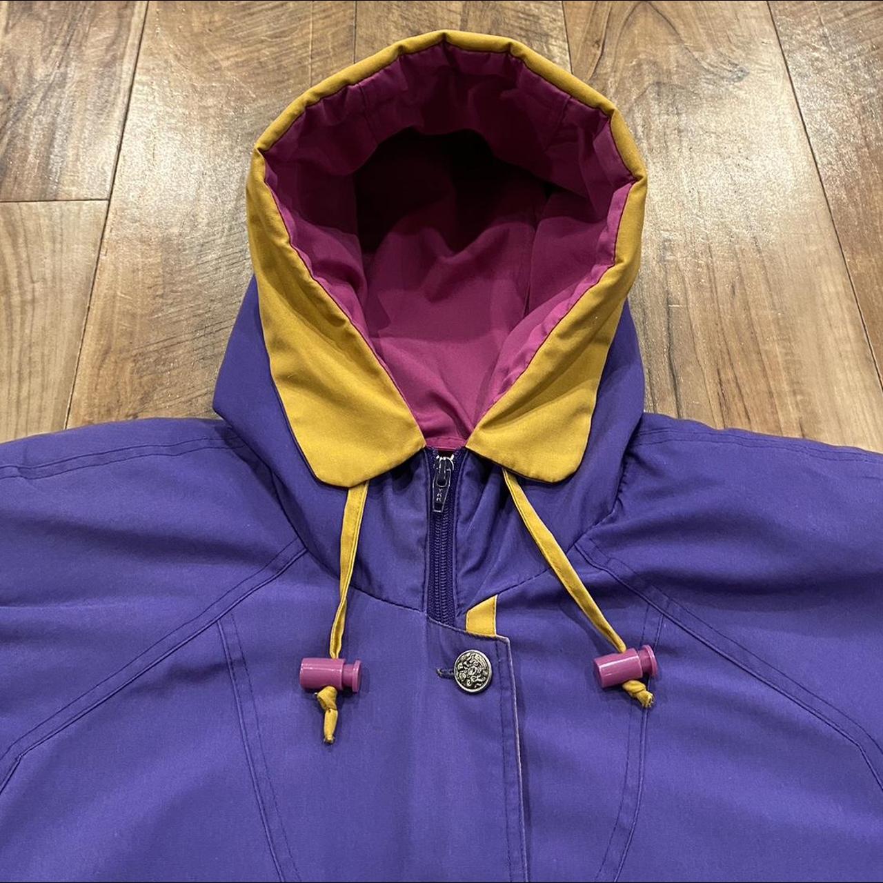 Current Seen Women's Purple and Pink Coat (3)