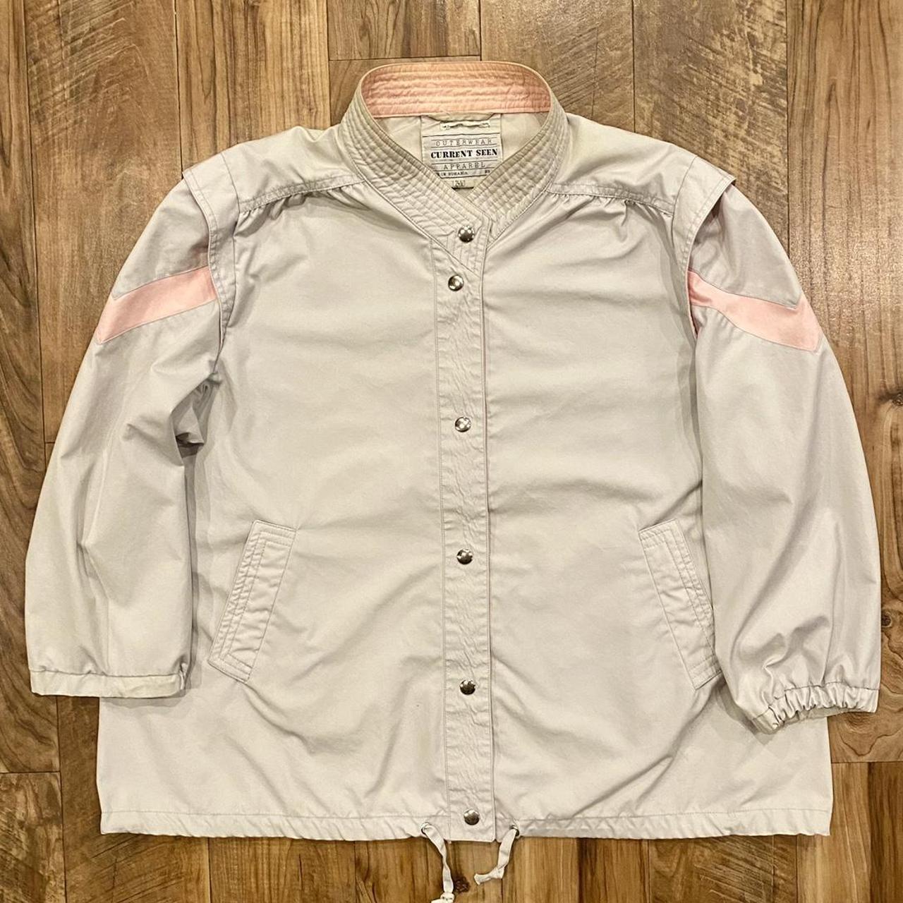 Current Seen Women's Grey and Pink Jacket