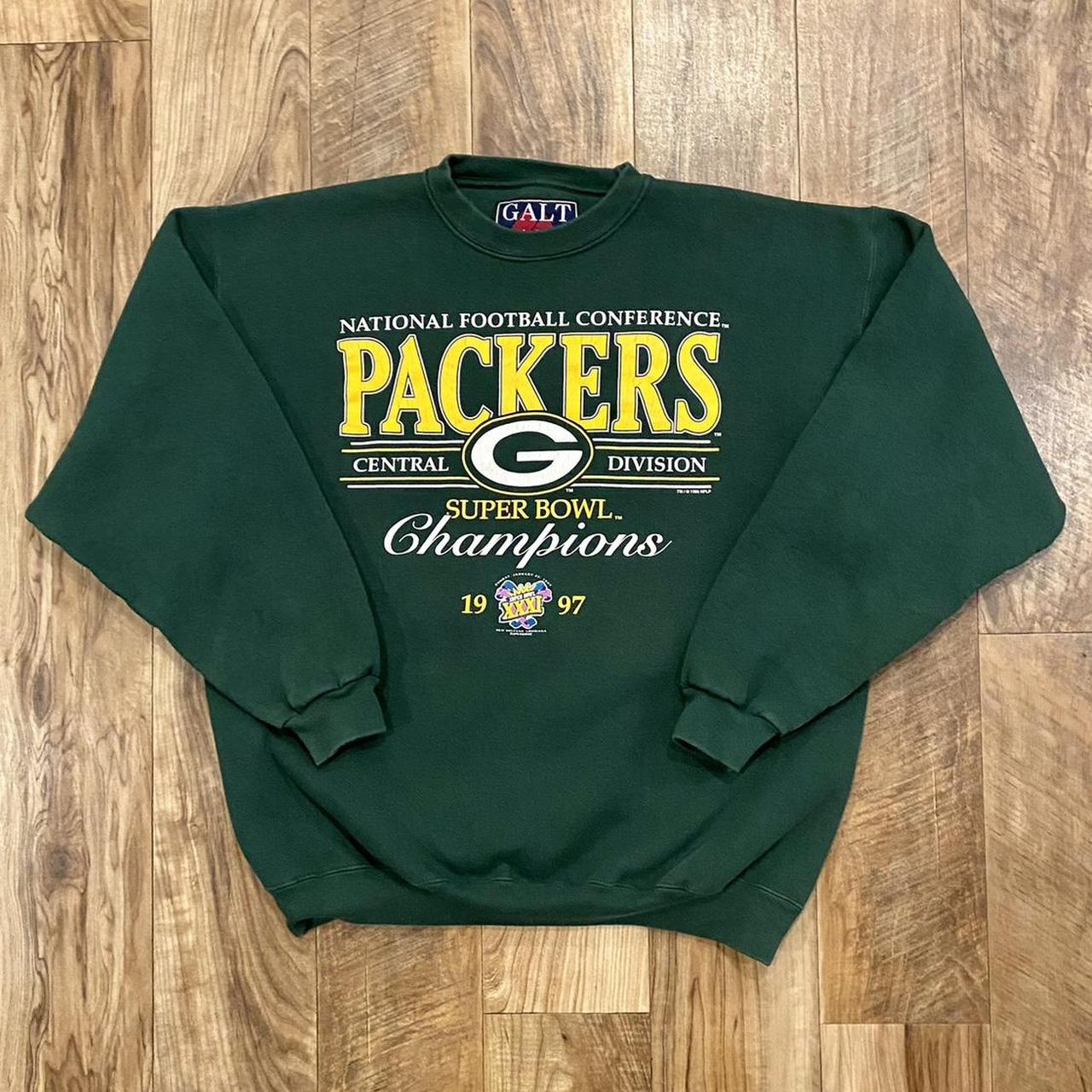 Vintage Green Bay Packers 1997 Super Bowl Sweatshirt NFL Football