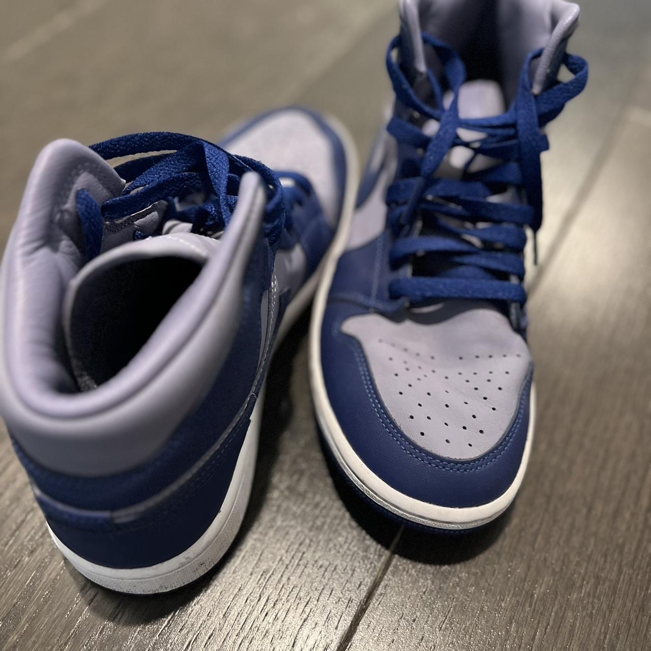 womens blue nike high tops