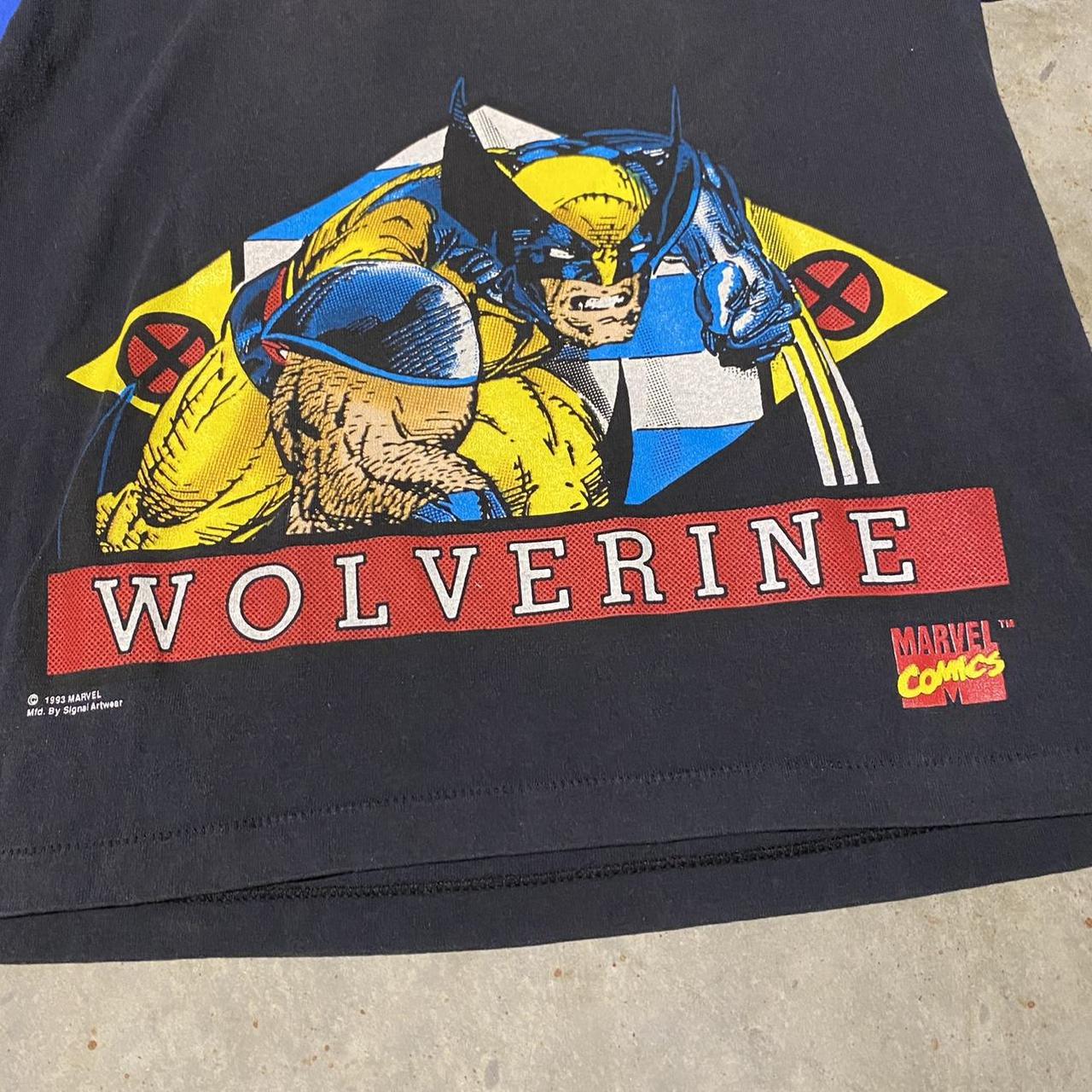 Vintage X Men Wolverine 1993 T Shirt Tee Anvil Marvel Comics