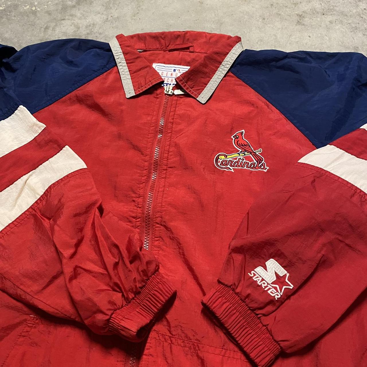 Vintage starter St Louis Cardinals Bomber jacket - Depop