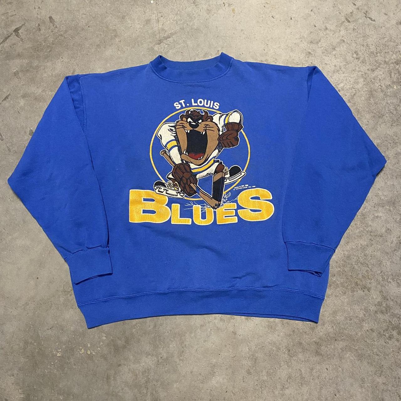 Vintage NHL St. Louis Blues Looney Tunes T-Shirt, - Depop