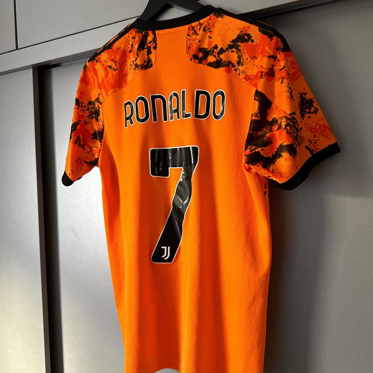 Juventus Maillot De Foot Orange Et Noir Maillot De Foot Juventus