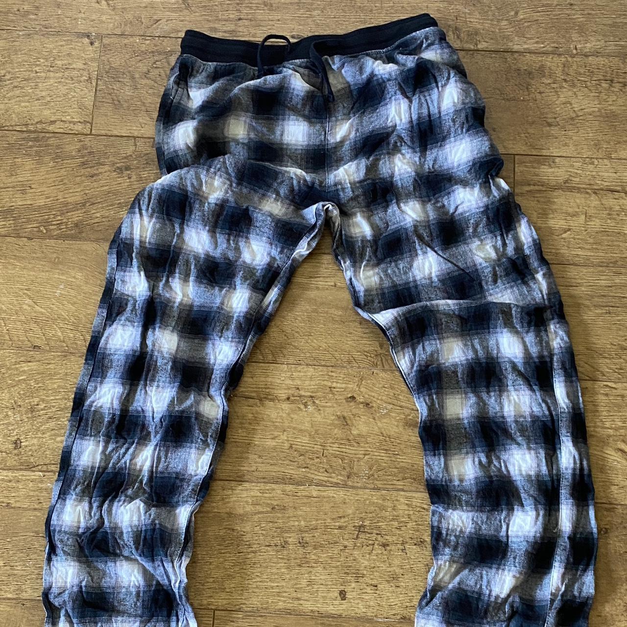 Primark Turquoise and white Check Pyjama