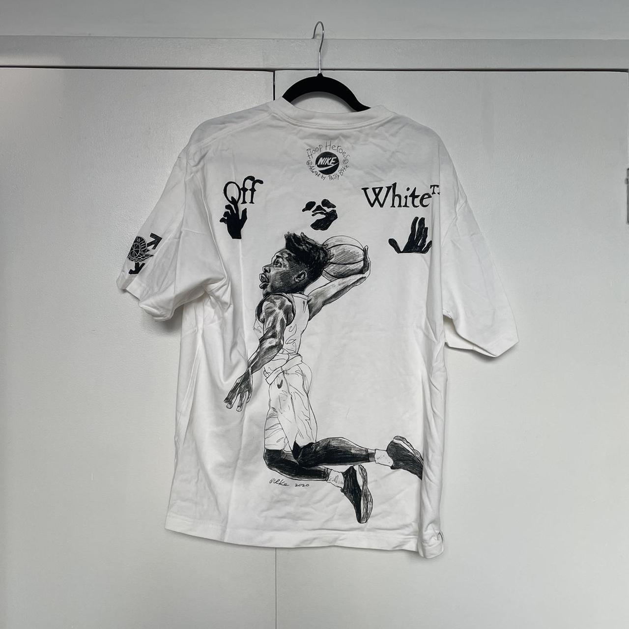 off white jordan tee