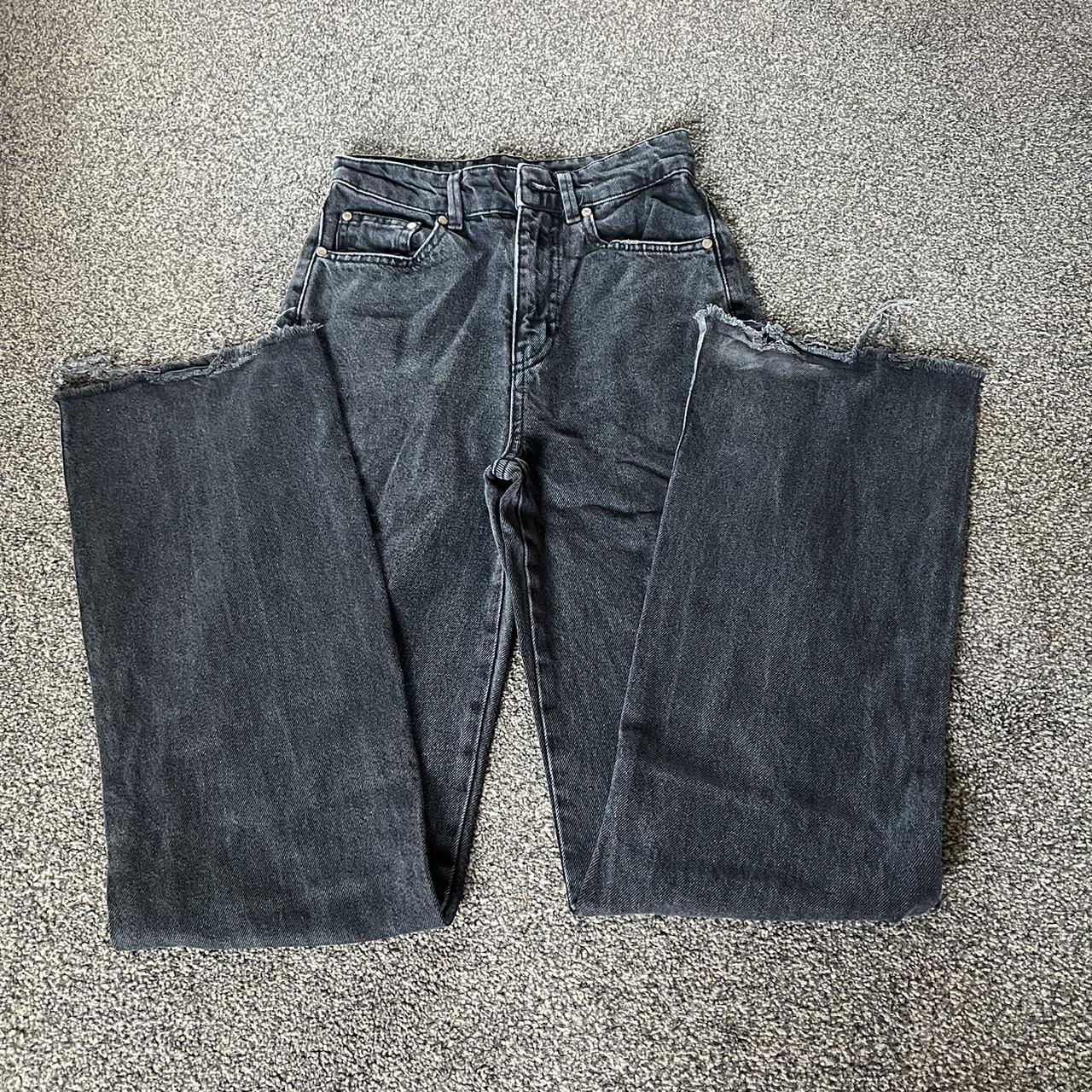 Stradivarius Women's Black Jeans | Depop