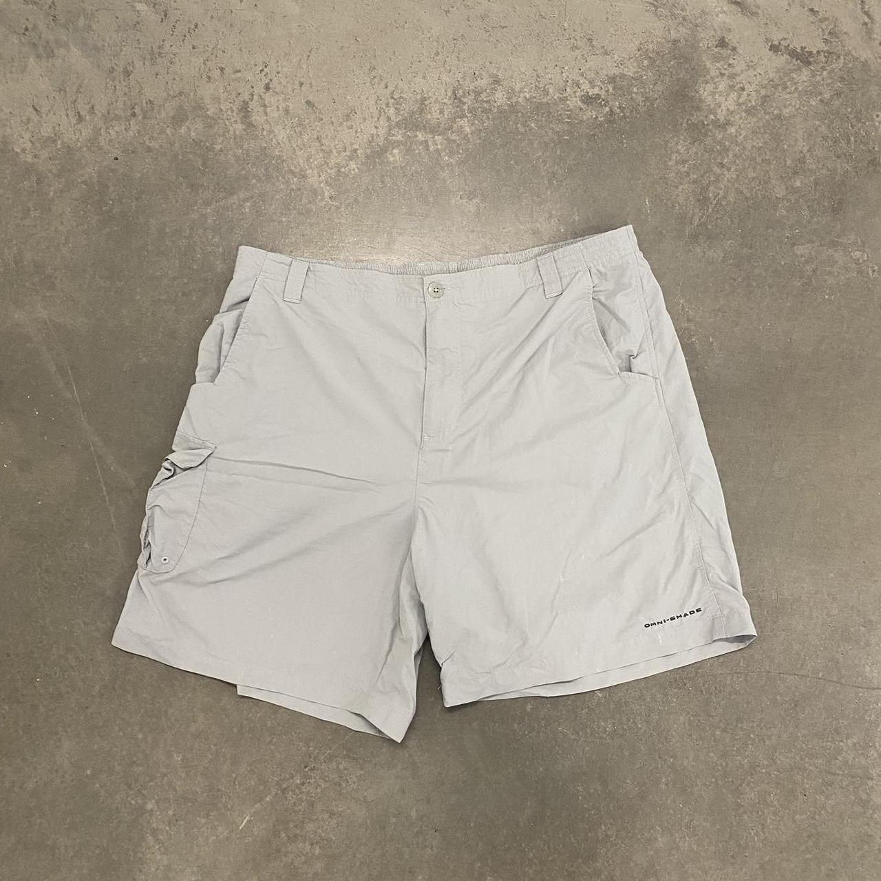 Columbia Sportswear Gray PFG Shorts XL $20 Starting - Depop