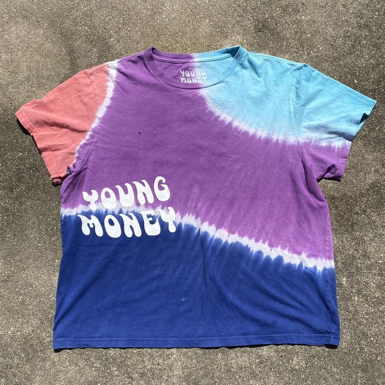 young money tie dye shirt
