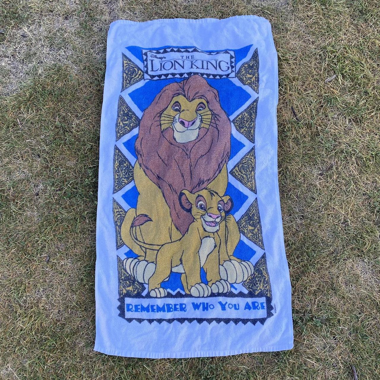 Lion king beach online towel