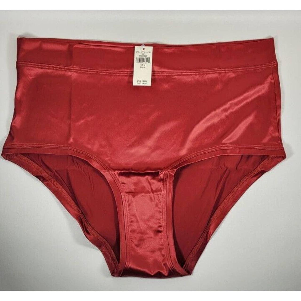 Aerie Women's Black and Red Panties (2)