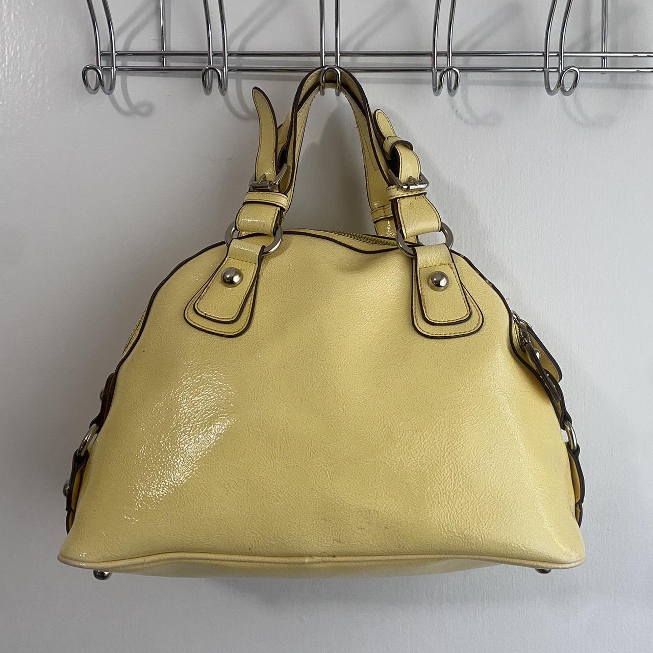 Guess discount yellow handbag