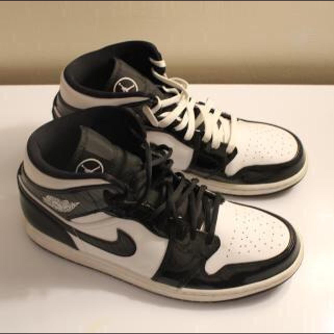 Air Jordan 1 Mid All Star Carbon Fiber In Good - Depop