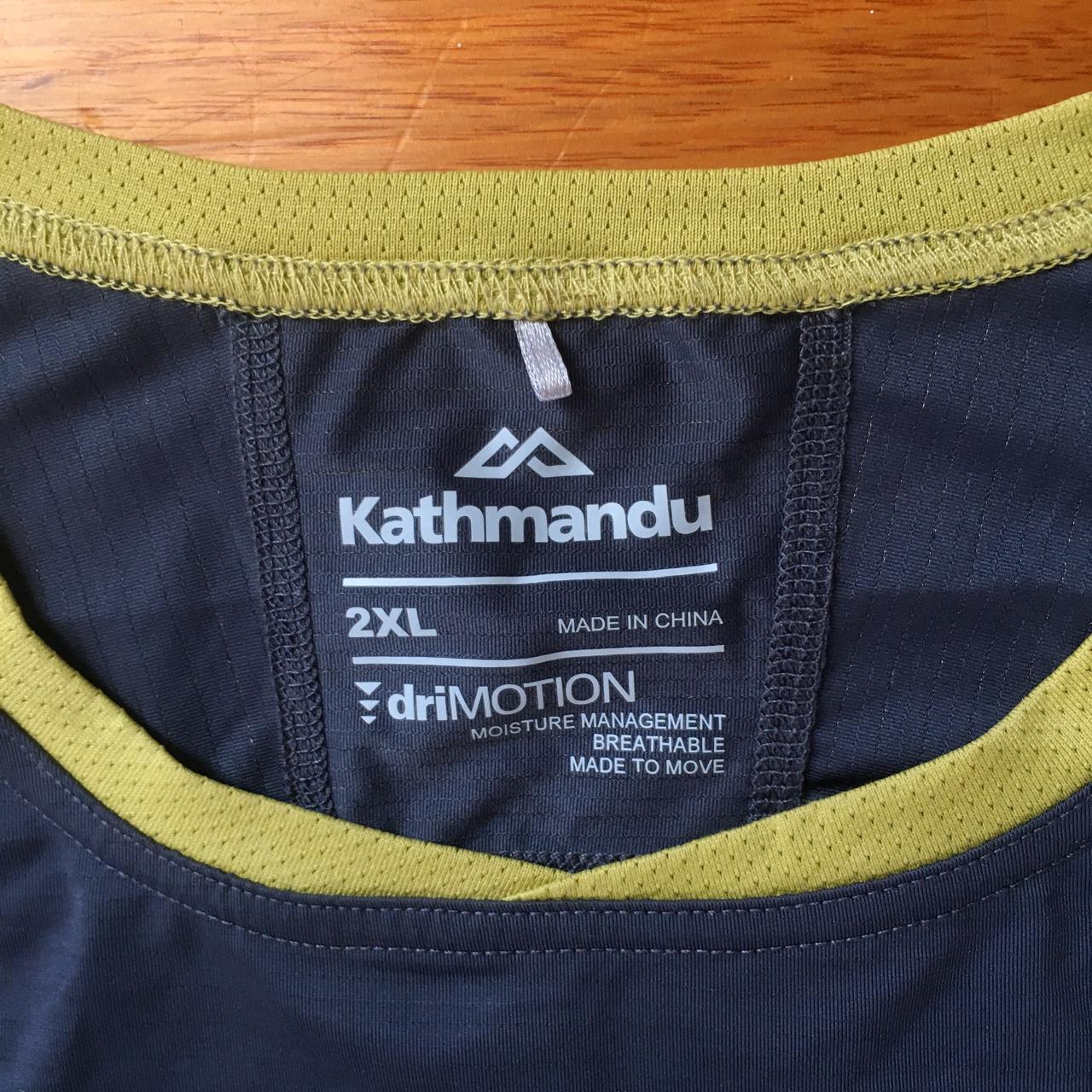 Kathmandu Men's Green Tshirt Depop
