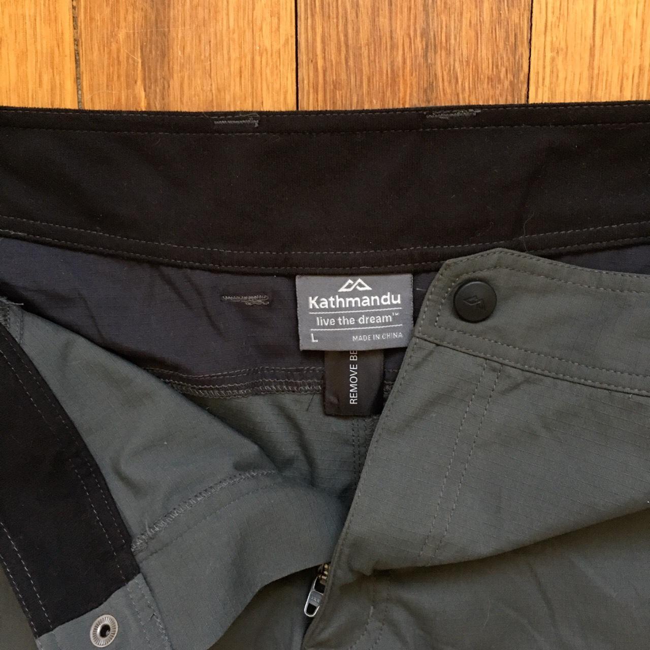 Kathmandu Ripstop tech hiking cargo shorts Mens... Depop
