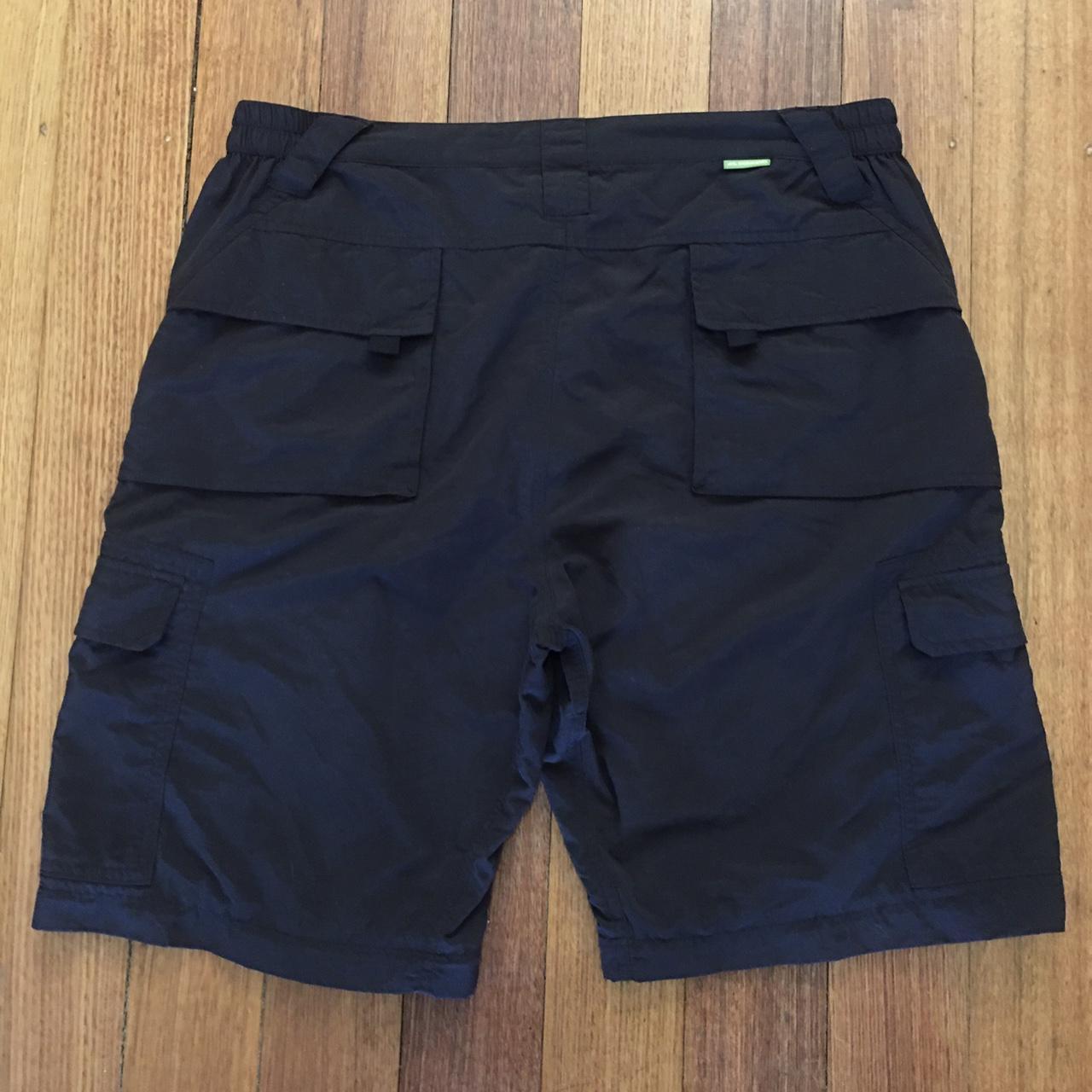 Kathmandu tech cargo shorts Mens Large Ykk zipper... Depop