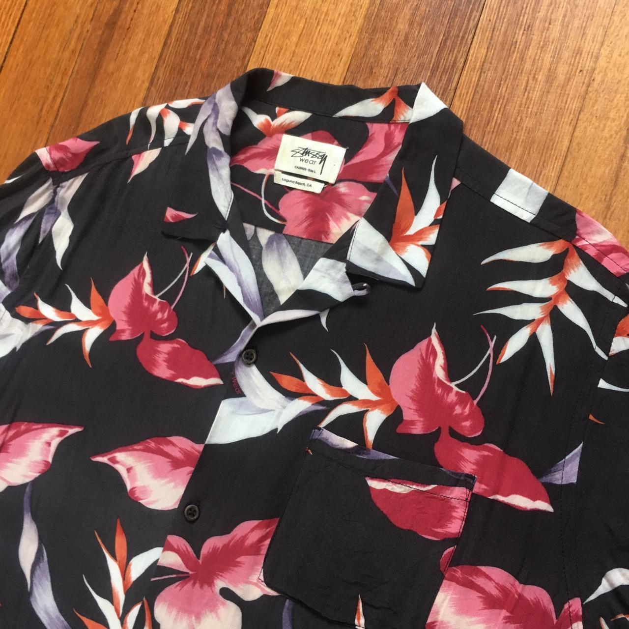 Stussy wear limited edition “Laguna beach” button up | Depop