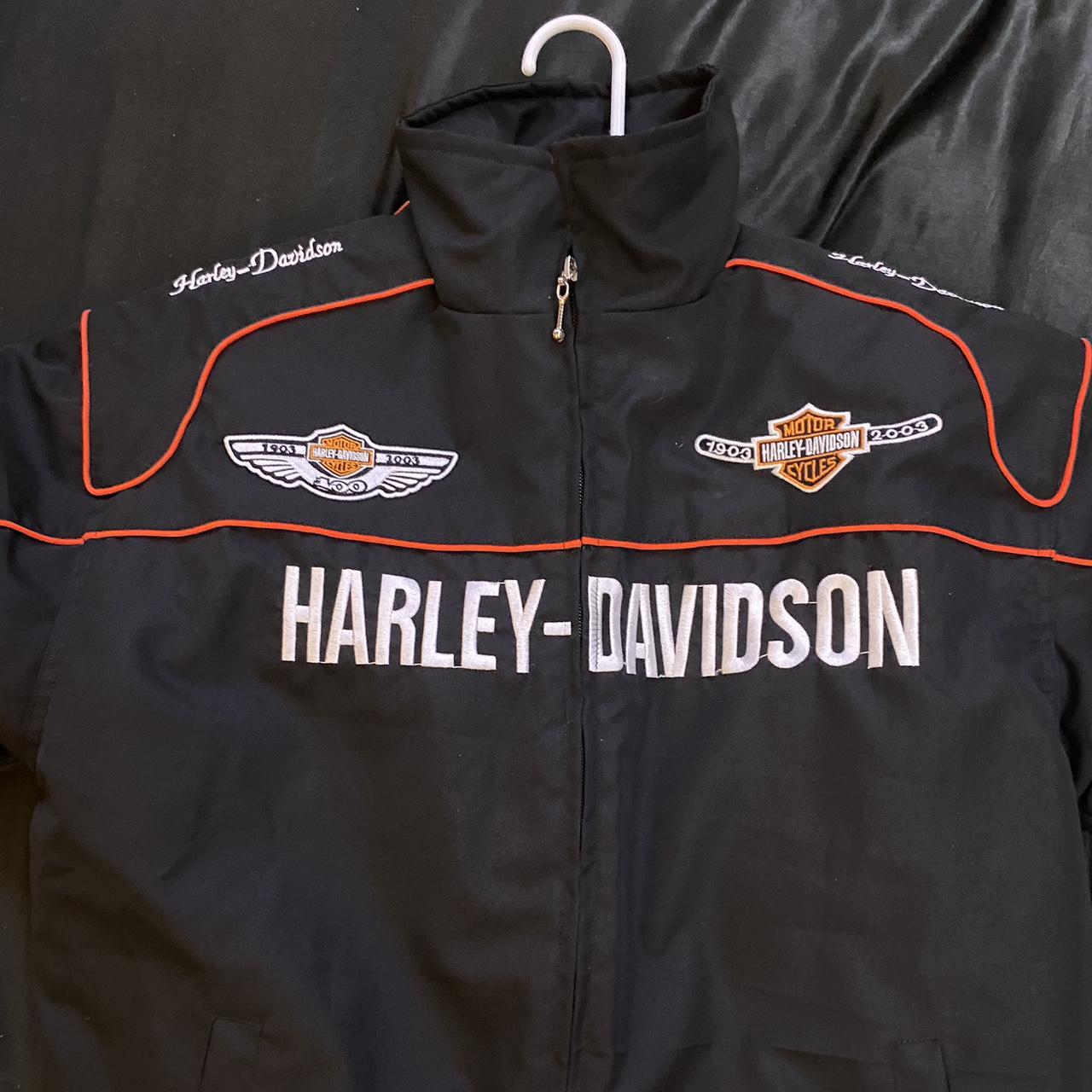 Harley Davidson Racing Jacket #racing #harley #bomber - Depop